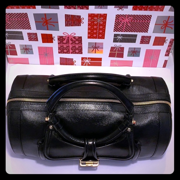 Jimmy Choo Leather Tahula Hillary Doctor Handbag - Picture 8 of 12